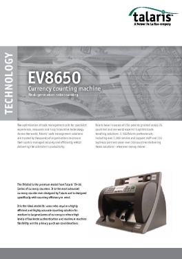 Talaris Ev 8650 Sduvemg Products Offered By