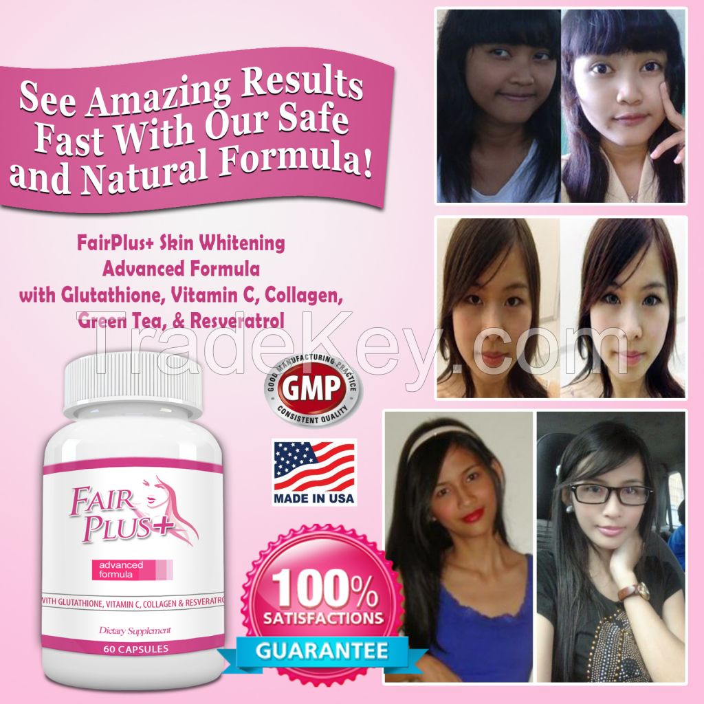 What is the proper dosage of glutathione to whiten skin?