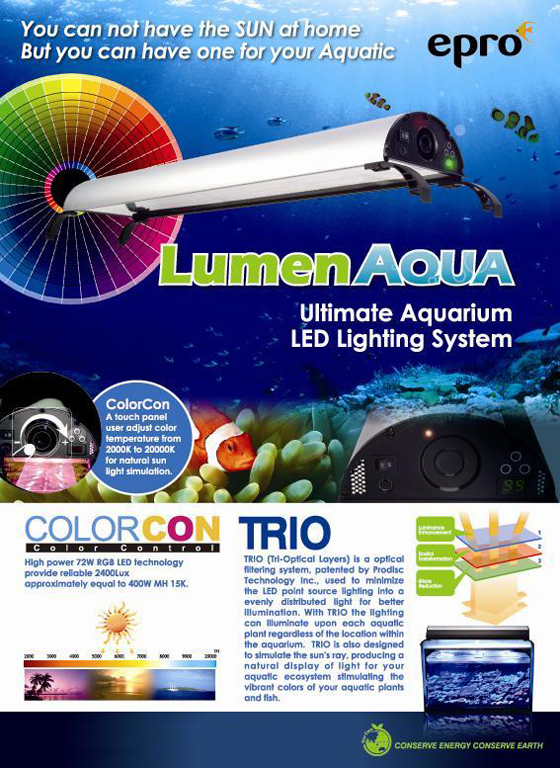 Lumen Aqua RGB LED Aquarium Light