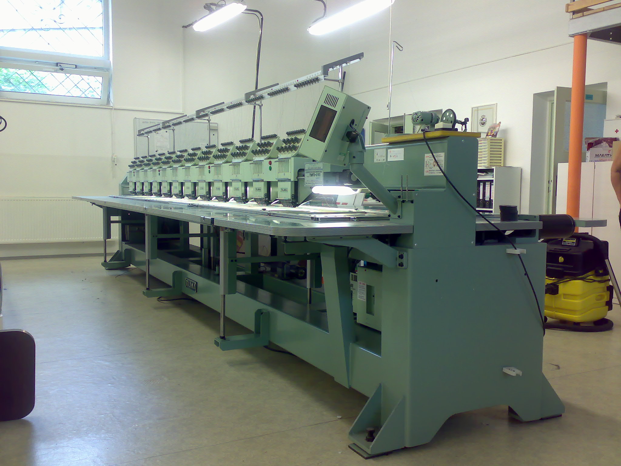 Used carolrdavisr machine tajima by pallas bohemialtd czech republic