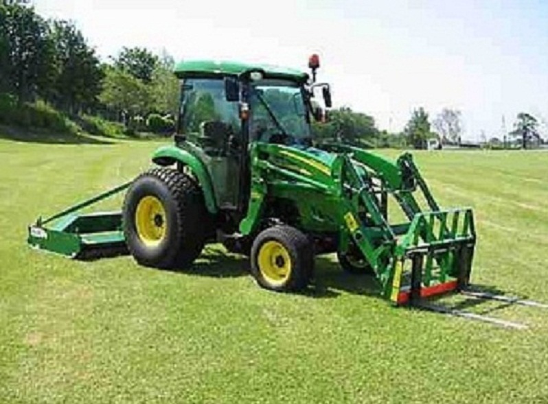 2009 John Deere 4720 Mid Sized Tractor With Loader By roberts, UK