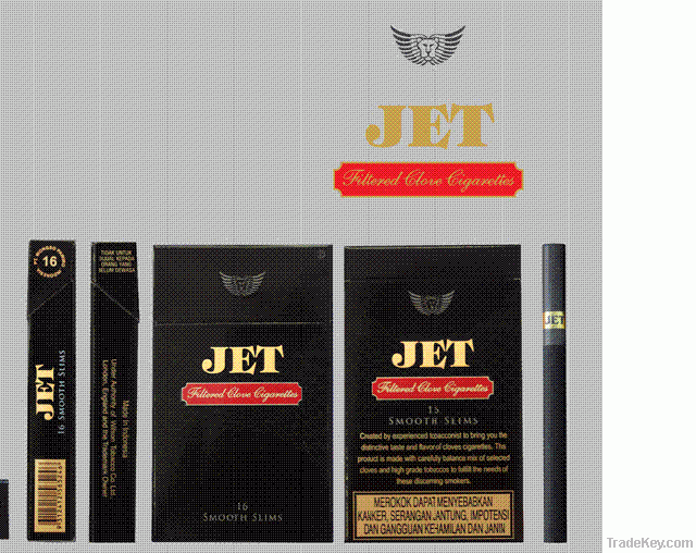 JET or JETSTAR Clove blend Kretek Cigarettes By Catalonia, Indonesia