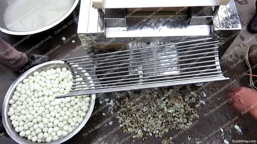 china quail egg peeler machine