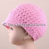 Free Crochet Visor Beanie Pattern