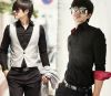 2010 china Men's Shirts open blouse, satin blouse, silk blouse dress.