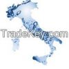 Italian water in pet and glass Italian water in pet a...