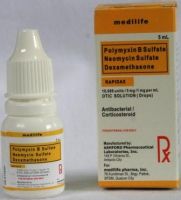Polymyxin B SO4 + Neomycin SO4 + Dexamethasone Na2PO4 Otic Solution By