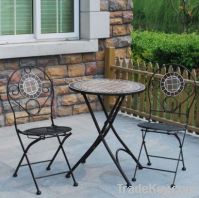 Outdoor Mosaic Bistro Table And Chairs