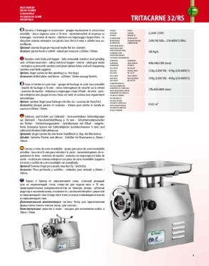 Meat Processing Equipment - Professional Meat Mincer