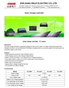5A solar charge controller