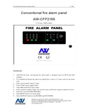 Conventional smoke alarm sensor CE