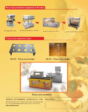 PA-C4A pizza cone equipment