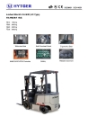 HYTGER 2 Ton T 4-Wheel Electric Forklift Truck (AC Type) FB20