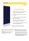 Solar Panel Polycrystalline module 130W 