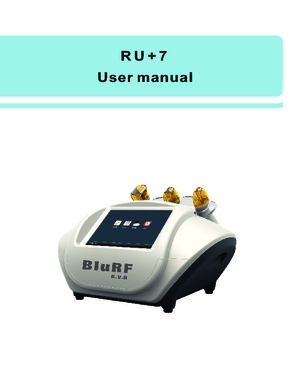 RU+7 RF Vacuum Photon Slimming Beauty Machine
