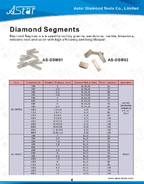 Diamond Segments
