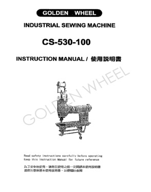 embroidery machine, handle operating chain stitch
