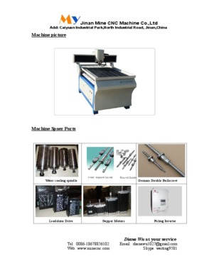 cnc metal engraving machine 6090