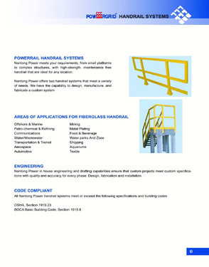 handrail systems