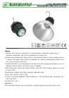 2012 New 100w led industrial high bay lighting