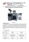 Diode pump laser marking machine
