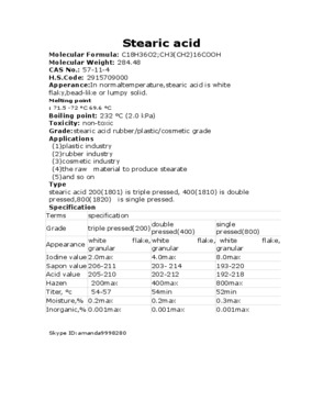 Stearic Acid