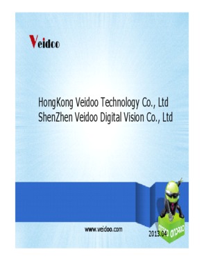Shenzhen Veidoo Digital Vision Co.;Ltd