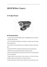 Waterproof Surveillance HD H.264 IP IR Box Cameras With Aluminum-alloy