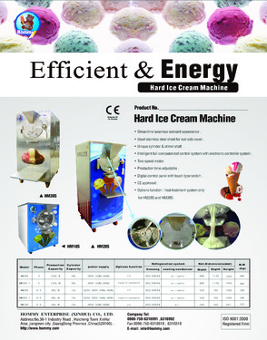 HM28S hard ice cream machine