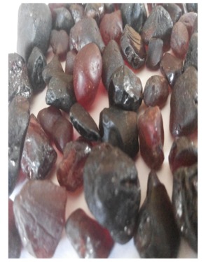 Red Garnet Rough