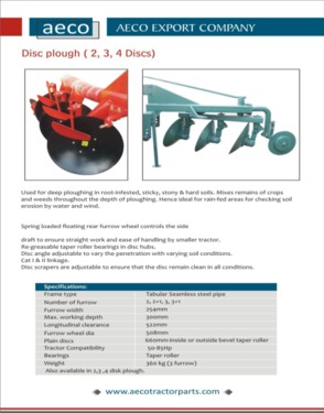 Disc Harrow 