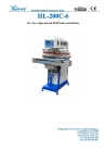 Six Colors Pad Printing Machine with Shuttle HL-200C/6