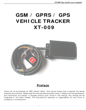 GPS Motorcycle Tracker