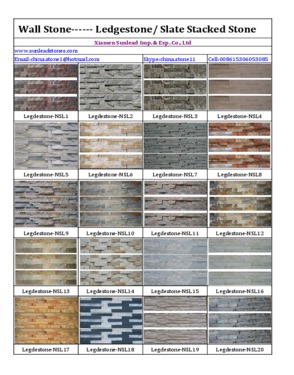 Rainbow Slate Ledgestones Supplier