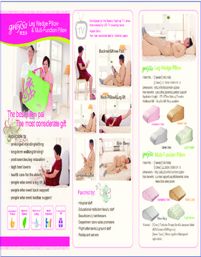 Multi-function pillow-Light Green