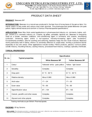 Beeswax (BP complying)