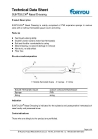 PVA expanding nasal dressing- type C