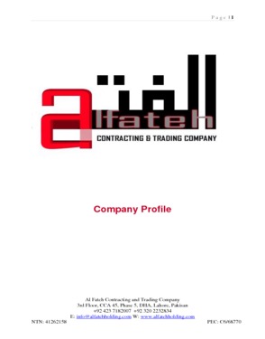 Al Fateh Contracting and Trading Company