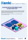 Package water treatment plant (Compact water unit)