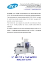 Excellent HCT-E15000 Semi-auto LED Mounter for LED Board Assembly