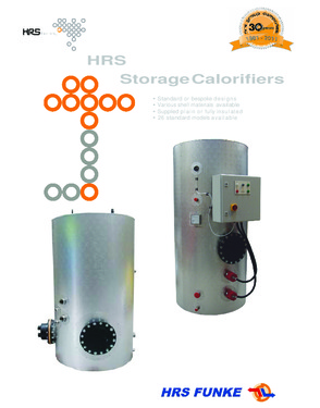 HRS FUNKE Storage Calorifiers