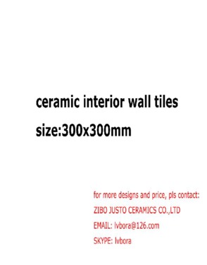 ceramic wall tiles