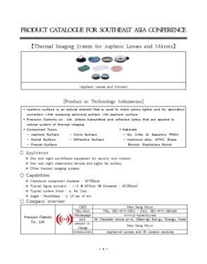 Aspheric Lenses and Mirrors