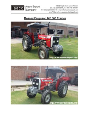 Massey Ferguson Tractors