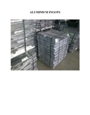 Aluminium Ingots