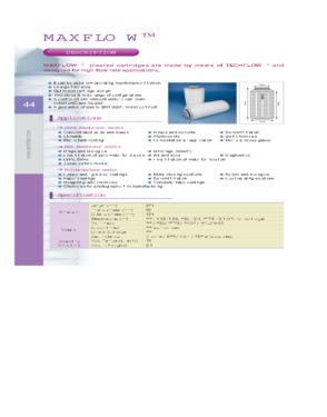 Cartridge Filter (Type - Enlarged Pleated)