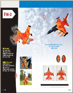 High scale Rc toys F16