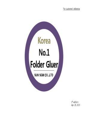 Folder Gluer Machine LION Series 1400