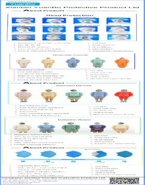 Disposable Medical Nonwoven Protection 3ply Blue Ear-loop Face Mask