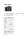 NlKON D7100 Digital Pro SLR DSLR Camera